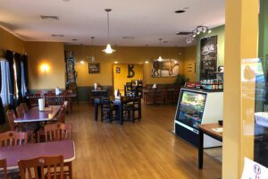 Our Business Partners - Bishops Restaurant Seating Inside