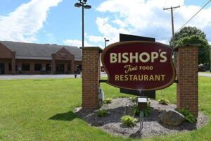 Our Business Partners - Bishops Restaurant Sign