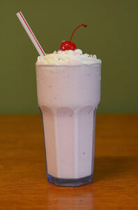 Blog - Business Spotlight - Bishop’s Fine Food Restaurant - Strawberry Milkshake With a Cherry On Top
